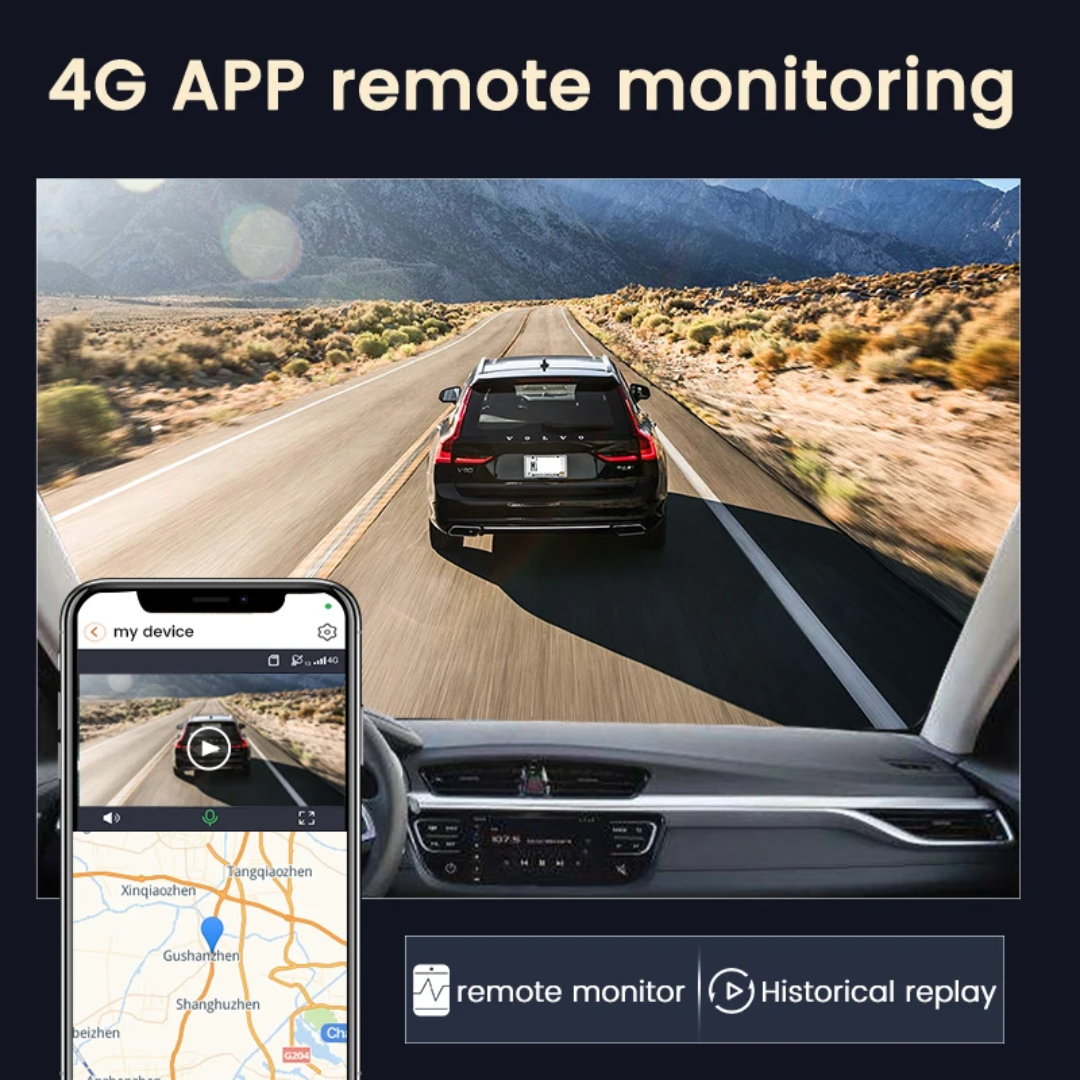 كاميرا الحماية الاحترافية المزدوجة 4G LTE بدقة 2K - نظام تتبع مباشر ومراقبة مستمرة 24 ساعة